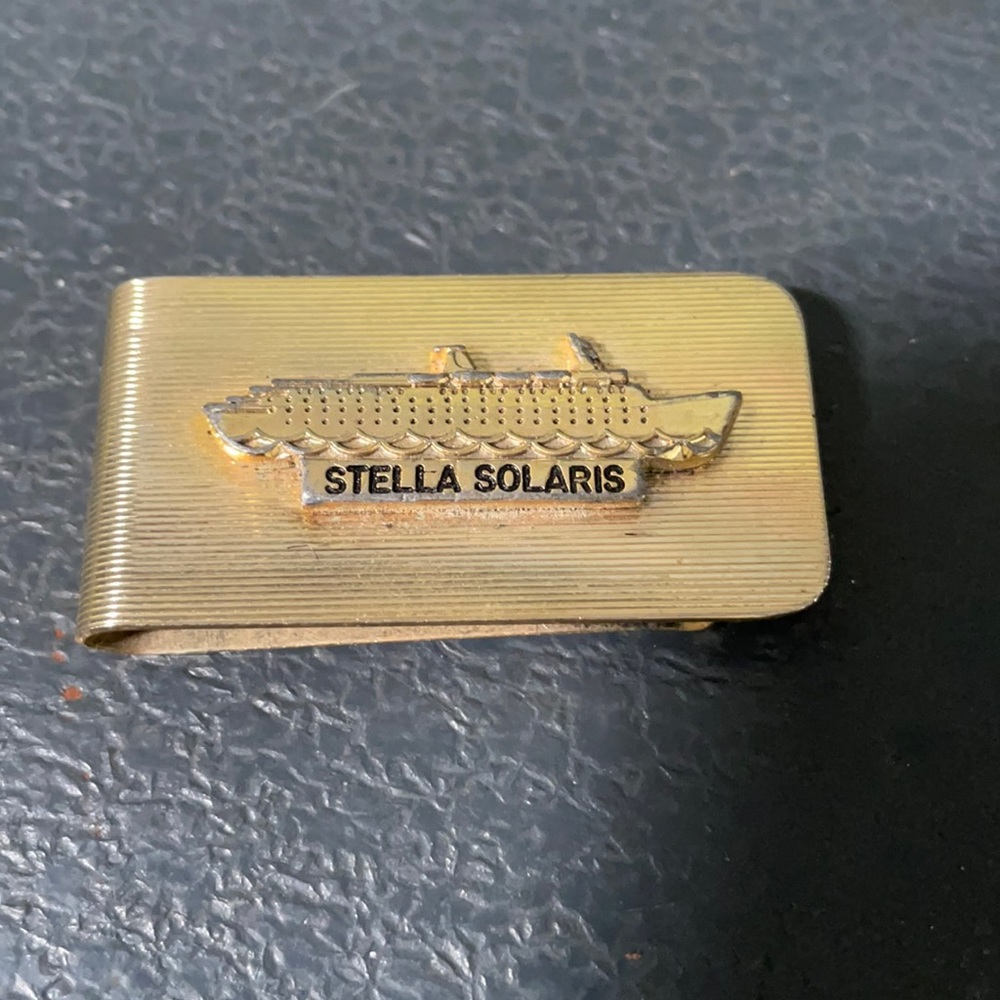 Cruise Ship Stella Solaris Money Clip 'The Love Boat'